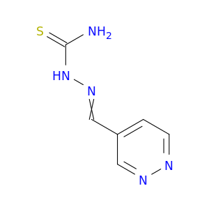 Hydrazinecarbothioamide, 2-(4-pyridazinylmethylene)-