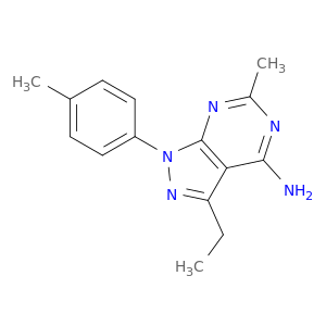 n-ethyl-6-methyl-1-(4-methylphenyl)-1h-pyrazolo[3,4-d]pyrimidin-4-amine
