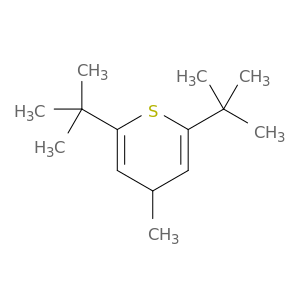 4H-Thiopyran, 2,6-bis(1,1-dimethylethyl)-4-methyl-