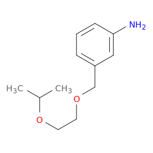 3-{[2-(Propan-2-yloxy)ethoxy]methyl}aniline