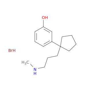 Phenol, 3-[1-[3-(methylamino)propyl]cyclopentyl]-, hydrobromide