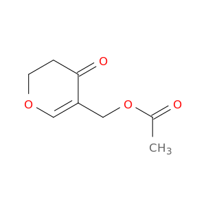 4H-Pyran-4-one, 5-[(acetyloxy)methyl]-2,3-dihydro-