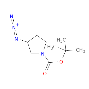 1-Pyrrolidinecarboxylic acid, 3-azido-, 1,1-dimethylethyl ester