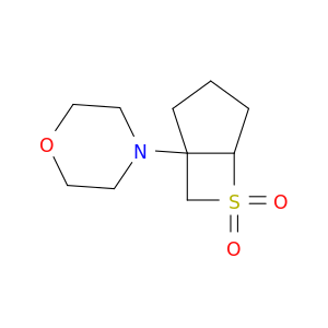 4-(6,6-dioxido-6-thiabicyclo(3.2.0)hept-1-yl)morpholine
