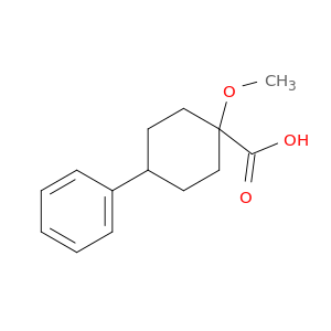 1-methoxy-4-phenylcyclohexane-1-carboxylic acid