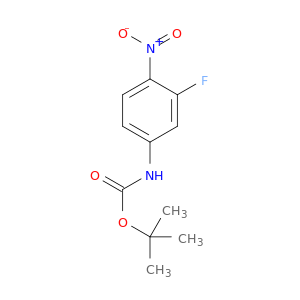 Carbamic acid, (3-fluoro-4-nitrophenyl)-, 1,1-dimethylethyl ester