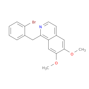Isoquinoline, 1-[(2-bromophenyl)methyl]-6,7-dimethoxy-
