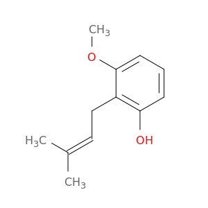 Phenol, 3-methoxy-2-(3-methyl-2-butenyl)-