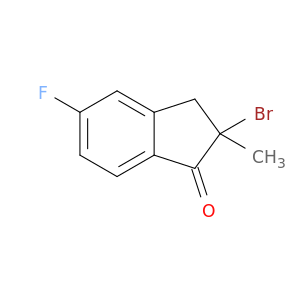 1H-Inden-1-one, 2-bromo-5-fluoro-2,3-dihydro-2-methyl-