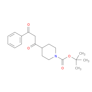 4-(3-氧代-3-苯基-丙酰基)-哌啶-1-甲酸叔丁酯