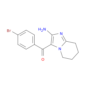 2-AMINO-3(4-BROMOBENZOYL)-5,6,7,8-TETRAHYDROIMIDAZO[1,2-A]PYRIDINE