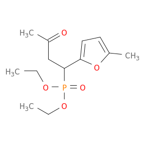 Phosphonic acid, [1-(5-methyl-2-furanyl)-3-oxobutyl]-, diethyl ester
