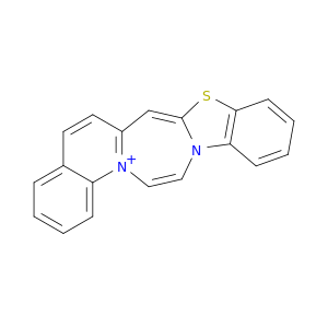 Benzothiazolo[3',2':4,5][1,4]diazepino[1,7-a]quinolin-16-ium(8CI,9CI)