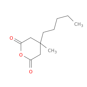 2H-Pyran-2,6(3H)-dione, dihydro-4-methyl-4-pentyl-