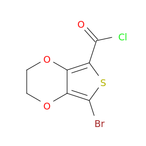 Thieno[3,4-b]-1,4-dioxin-5-carbonylchloride, 7-bromo-2,3-dihydro-