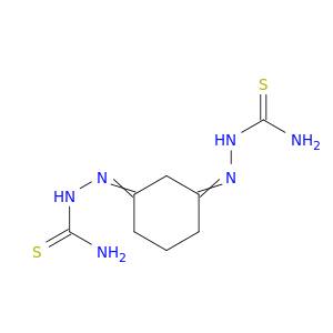 Hydrazinecarbothioamide, 2,2'-(1,3-cyclohexanediylidene)bis-