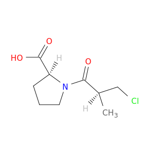1-((S)-3-CHLORO 2-METHYLPROPIONYL)-L-PROLINE