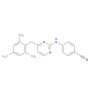Benzonitrile, 4-[[4-[(2,4,6-trimethylphenyl)methyl]-2-pyrimidinyl]amino]-