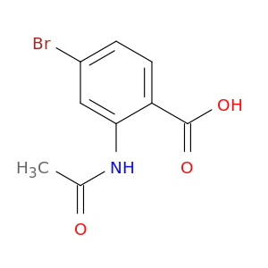 4-Bromo-2-acetamidobenzoic acid
