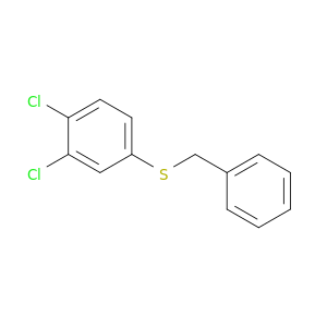 Benzene, 1,2-dichloro-4-[(phenylmethyl)thio]-