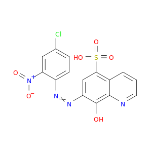 5-Quinolinesulfonic acid, 7-[(4-chloro-2-nitrophenyl)azo]-8-hydroxy-