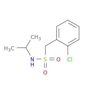 1-(2-Chlorophenyl)-N-isopropylmethanesulfonamide