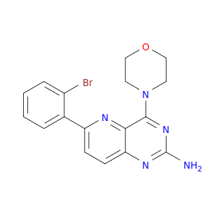 Pyrido[3,2-d]pyrimidin-2-amine, 6-(2-bromophenyl)-4-(4-morpholinyl)-