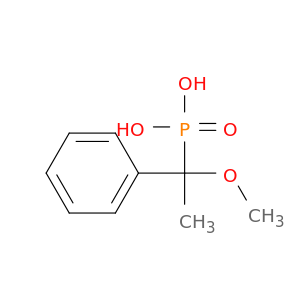 Phosphonic acid, (1-methoxy-1-phenylethyl)-