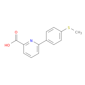 6-(4-(Methylthio)phenyl)picolinic acid