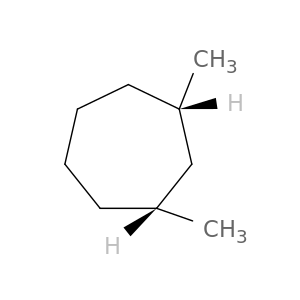 Cycloheptane,1,3-dimethyl-, (1R,3S)-rel-