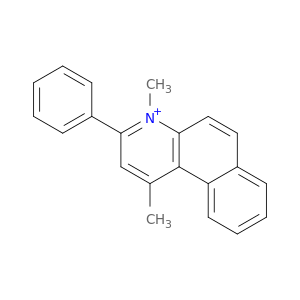 Benzo[f]quinolinium, 1,4-dimethyl-3-phenyl-