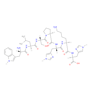 L-Histidine, L-tryptophyl-L-leucyl-L-seryl-L-prolyl-L-histidyl-L-lysyl-