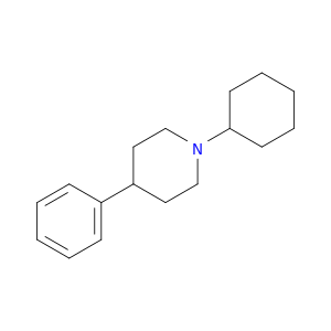 Piperidine, 1-cyclohexyl-4-phenyl-