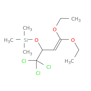 Silane, [[3,3-diethoxy-1-(trichloromethyl)-2-propenyl]oxy]trimethyl-