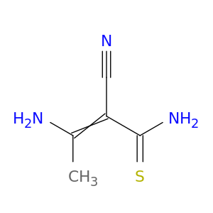 (2E)-3-氨基-2-氰基-2-丁烯硫代酰胺