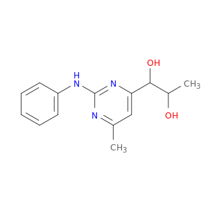 1,2-Propanediol, 1-[6-methyl-2-(phenylamino)-4-pyrimidinyl]-
