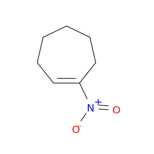 Cycloheptene, 1-nitro-