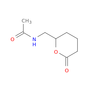 Acetamide, N-[(tetrahydro-6-oxo-2H-pyran-2-yl)methyl]-