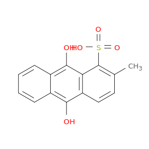 1-Anthracenesulfonic acid, 9,10-dihydroxy-2-methyl-