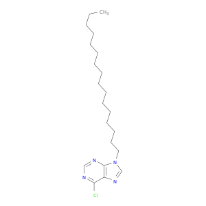 6-chloro-9-hexadecyl-purine