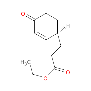 2-Cyclohexene-1-propanoic acid, 4-oxo-, ethyl ester, (S)-
