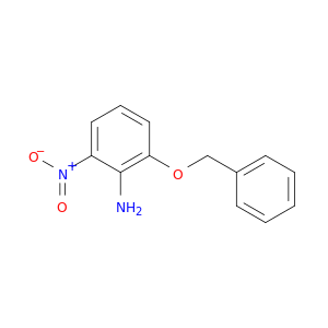 Benzenamine, 2-nitro-6-(phenylmethoxy)-