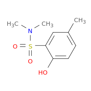 2-hydroxy-N,N,5-trimethylbenzene-1-sulfonamide