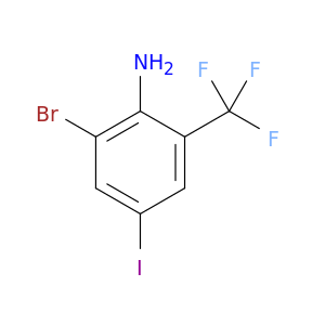 2-氨基-5-碘-3-溴三氟甲苯