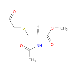L-Cysteine,N-acetyl-S-(2-oxoethyl)-, methyl ester