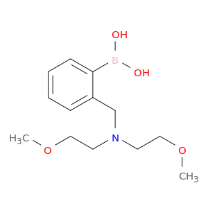 2-(二(甲氧基乙基)氨基甲基)苯硼酸