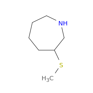 3-(甲基硫烷基)氮杂环庚烷