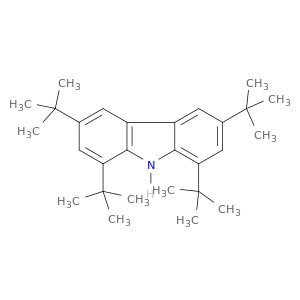 1,3,6,8-四叔丁基-9H-咔唑