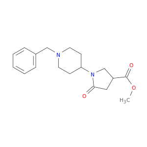 甲基5-氧代-1-[1-(苯基甲基)-4-哌啶基]-3-吡咯烷羧酸盐