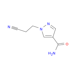 1-(2-cyanoethyl)-1H-pyrazole-4-carboxamide